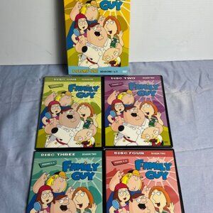 Family Guy Volume One, Seasons 1 & 2 DVD set of 4 disc's, 624 mins playing time